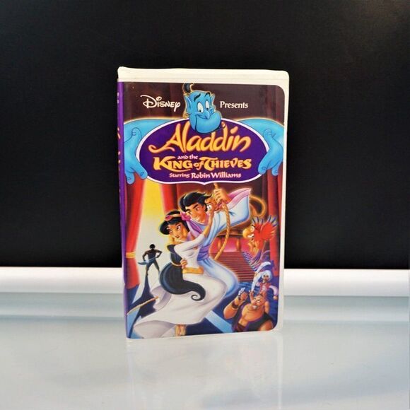 Aladdin and the King of Thieves VHS 1996 Disney Presents Clam Shell Box - Picture 10 of 10